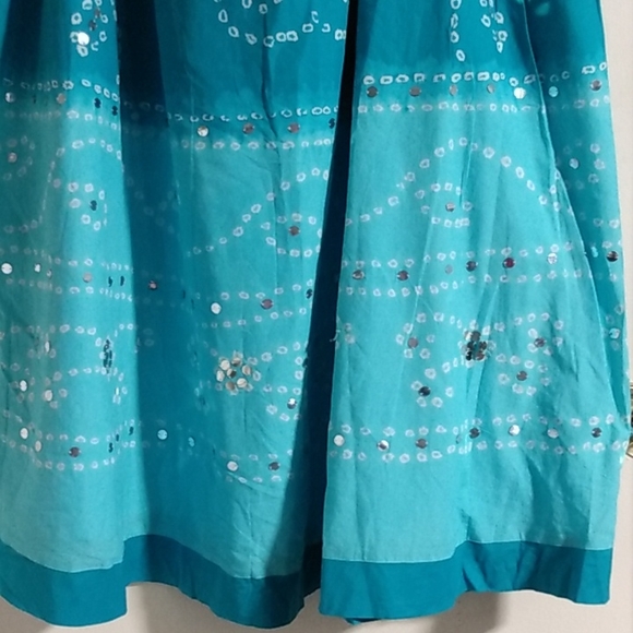 Women's Original Anthony's Torquiose Lined Skirt. Size 3x - Picture 6 of 7